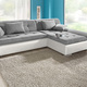 Polsterecken - Polsterecke mit Bettfunktion – Farbe WEISS-SILBER – Ansicht 2 Polsterecken - Polsterecke mit Bettfunktion, in Farbe BRAUN-BRAUN – Farbe WEISS-SILBER – Ansicht 2