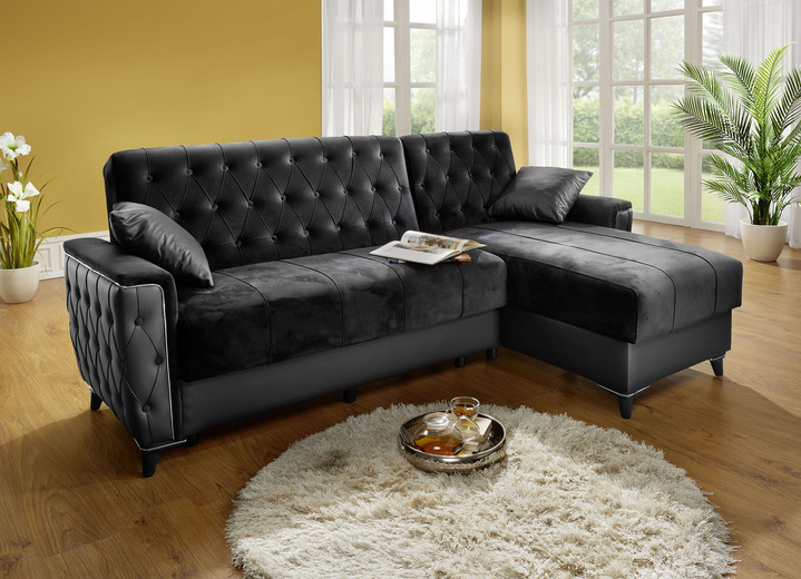 Sessel - Polstermöbel mit Bettkasten und Liegefunktion, in Farbe CREME, in Ausführung Sessel mit Funktion Ansicht 14