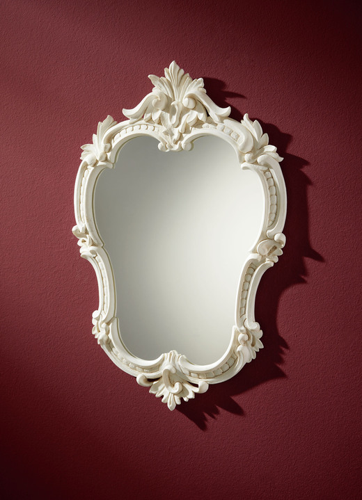 Garderobenmöbel - Spiegel im Barock-Stil, in Farbe SCHWARZ Ansicht 3