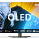 Fernseher - Philips OLED809/12 4K-Ultra-HD OLED-Ambilight-Fernseher – Farbe SILBER – Ansicht 2 Fernseher - Philips OLED809/12 4K-Ultra-HD OLED-Ambilight-Fernseher, in Farbe SILBER – Farbe SILBER – Ansicht 2