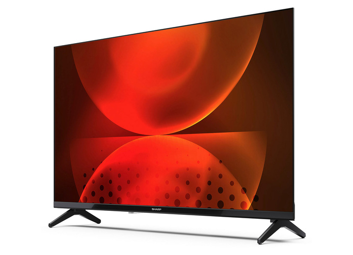 - Sharp 32FH2EA rahmenloser HD-Ready-LED-Android-Fernseher, in Farbe SCHWARZ Ansicht 4
