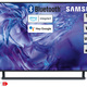 Fernseher - Rahmenloser Samsung 4K-Ultra-HD-LED-Fernseher mit Smart-TV, in Farbe SCHWARZ – Farbe SCHWARZ – Ansicht 1
