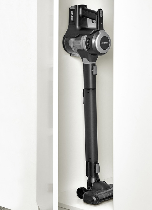 - Severin HV7155 2-in-1 Akku-Handstaubsauger, in Farbe SCHWARZ-SILBER Ansicht 6