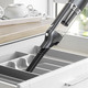 - 2-in-1 Akku-Hand- und Bodenstaubsauger-Set 16-teilig – Farbe GRAU-SCHWARZ – Ansicht 4 - 2-in-1 Akku-Hand- und Bodenstaubsauger-Set 16-teilig, in Farbe GRAU-SCHWARZ – Farbe GRAU-SCHWARZ – Ansicht 4