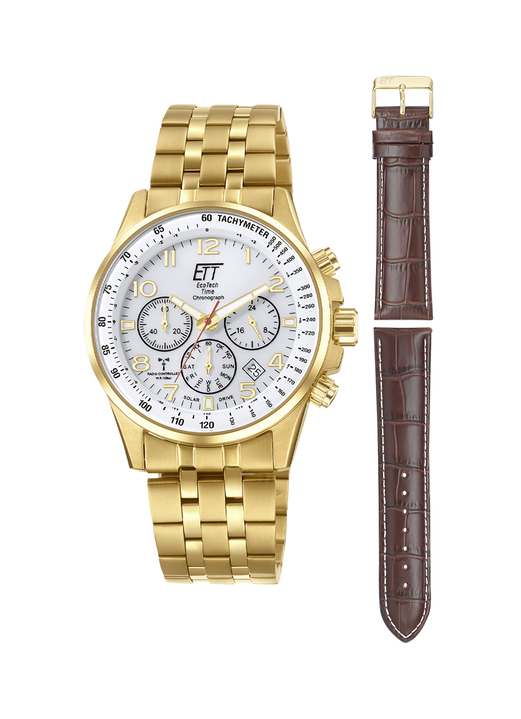 Funkuhren/Solaruhren - Funk-Solar-Herrenuhr ETT EGS-11614-42MS Ansicht 2 Funkuhren/Solaruhren - Funk-Solar-Herrenuhr ETT EGS-11614-42MS, in Farbe  Ansicht 2