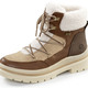 Stiefel & Stiefeletten - Remonte, gefütterte Damen-Boots, Winterschuhe, Weite G, mit Reißverschluss, in Größe 036 bis 042, in Farbe ECRU-BEIGE – Farbe BRAUN-SAND – Ansicht 1