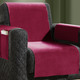 Sessel- & Sofaüberwürfe - Samtweiche Sessel- und Sofaschoner mit Anti-Rutsch-Rückseite, in Größe 101 (Sesselschoner, 50x140 cm) bis 904 (Kissenbezug, 40x 40 cm), in Farbe STEIN – Farbe BORDEAUX – Ansicht 2