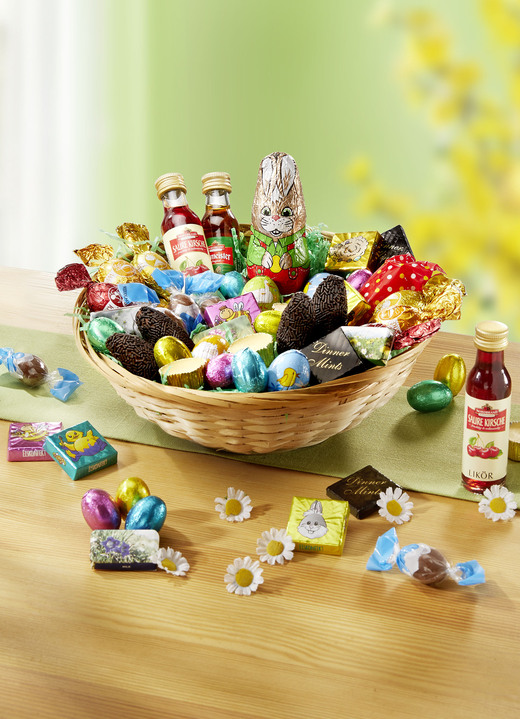 Ostern - Beschwipster Osterkorb für Erwachsene, in Farbe