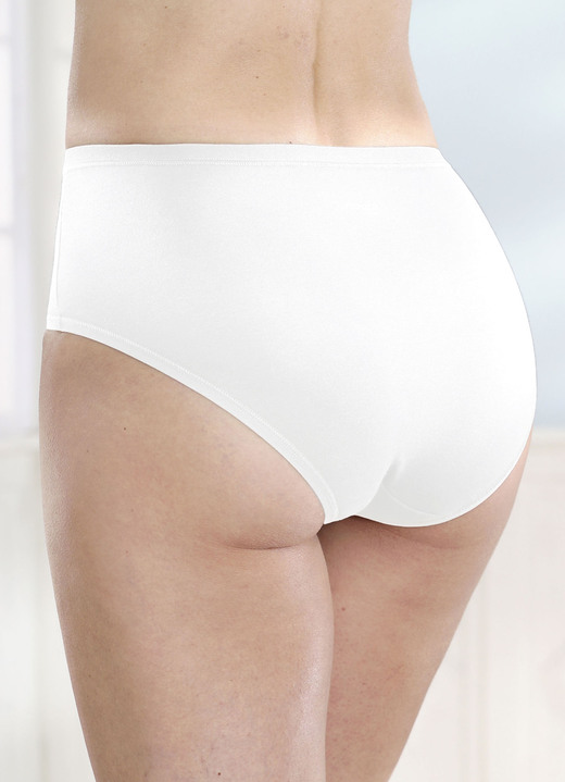 Slips - Sloggi Dreierpack Slips mit BIO-Baumwolle, in Größe L (44/46) bis XXL (52/54), in Farbe PUDER Ansicht 4