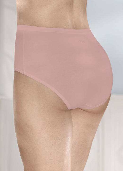 Slips - sloggi GO Daily Cotton Dreierpack Slips imt BIO-Baumwolle Ansicht 2 Slips - sloggi GO Daily Cotton Dreierpack Slips imt BIO-Baumwolle, in Größe L (44/46) bis XXL (52/54), in Farbe PUDER Ansicht 2