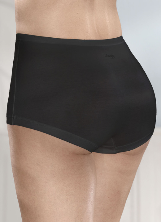 Slips - sloggi GO Daily Cotton Dreierpack Pants mit BIO-Baumwolle, in Größe L (44/46) bis XXL (52/54), in Farbe ECRU Ansicht 2