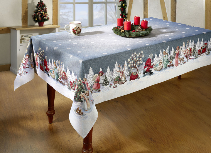 Heimtextilien - Tisch- und Raumdekoration aus Gobelin, in Größe 100 (2 Platzsets, 33/ 45 cm) bis 404 (Kissenbezug, 45/ 45 cm), in Farbe BUNT Ansicht 3