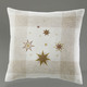 Tischdecken - Tisch- und Raumdekoration mit Sternendessin, in Größe 101 (Deckchen, 35/ 50 cm) bis 404 (Kissenbezug, 40/ 40 cm), in Farbe SEKT-GOLD – Farbe SEKT-GOLD – Ansicht 1