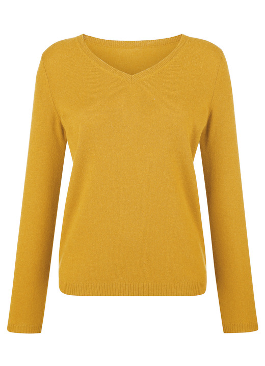 Pullover & Strickmode - Pullover mit Kaschmir  Ansicht 6 Pullover & Strickmode - Pullover mit Kaschmir , in Größe 038 bis 052, in Farbe BEIGE Ansicht 6