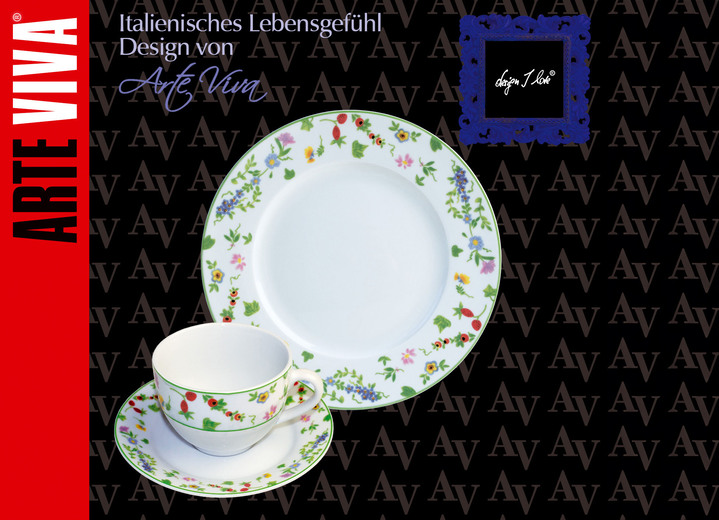 Wohnaccessoires - Porzellan-Geschirr Millefiori aus hochwertigem weißen Porzellan Ansicht 12 Wohnaccessoires - Porzellan-Geschirr Millefiori aus hochwertigem weißen Porzellan, in Farbe , in Ausführung Henkelbecher Millefiori, 6er-Set Ansicht 12