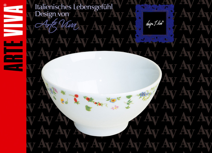 Wohnaccessoires - Porzellan-Geschirr Millefiori aus hochwertigem weißen Porzellan Ansicht 6 Wohnaccessoires - Porzellan-Geschirr Millefiori aus hochwertigem weißen Porzellan, in Farbe , in Ausführung Henkelbecher Millefiori, 6er-Set Ansicht 6