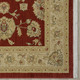 Teppiche - Brücke und Teppiche mit Orient-Optik, in Größe 185 (Brücke, 140x200 cm) bis 282 (Teppich, 200x290 cm), in Farbe CREME – Farbe WEINROT – Ansicht 5