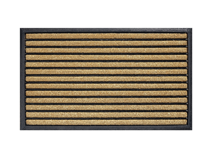Garten - Kokos-Fußmatte, in Farbe NATUR-SCHWARZ Ansicht 2