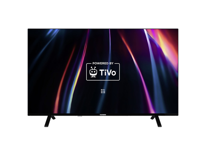 Fernseher - Telefunken XUTO750S 4K-UHD LED Fernseher, in Farbe SCHWARZ Ansicht 3