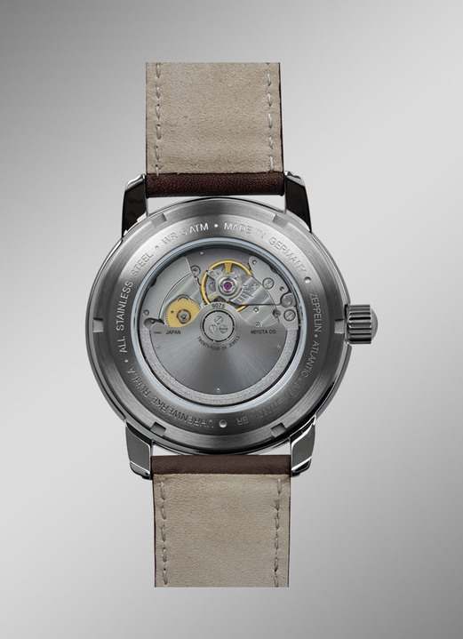 Mechanikuhren / Automatikuhren - Zeppelin Automatik-Herrenuhr, in Farbe  Ansicht 3