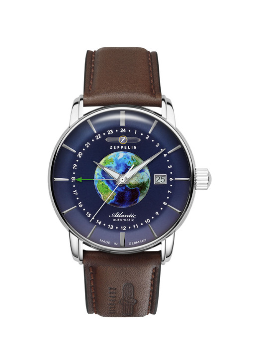 Mechanikuhren / Automatikuhren - Zeppelin Automatik-Herrenuhr, in Farbe  Ansicht 2