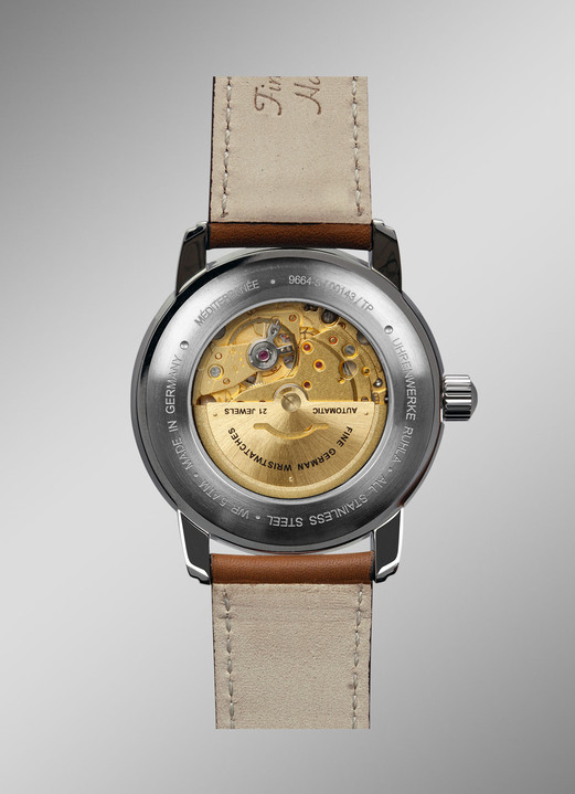Mechanikuhren / Automatikuhren - Zeppelin Automatik-Herrenuhr, in Farbe  Ansicht 3