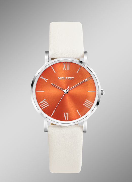 Kunstlederband - Exquisite Quartz-Damenuhr, in Farbe  Ansicht 2