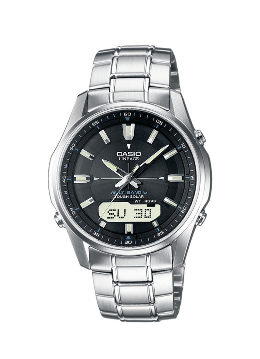 Funkuhren/Solaruhren - Casio Funk-Solar-Herrenuhr, in Farbe  Ansicht 2