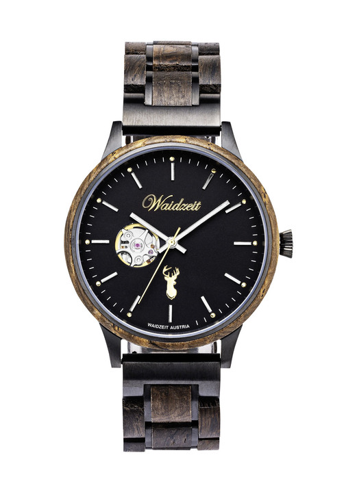 Mechanikuhren / Automatikuhren - Automatik-Herrenuhr, in Farbe  Ansicht 2