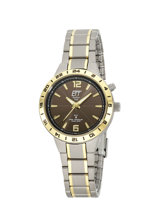 - ETT-Funk-Solar-Damenuhr aus Titan, in Farbe  Ansicht 2