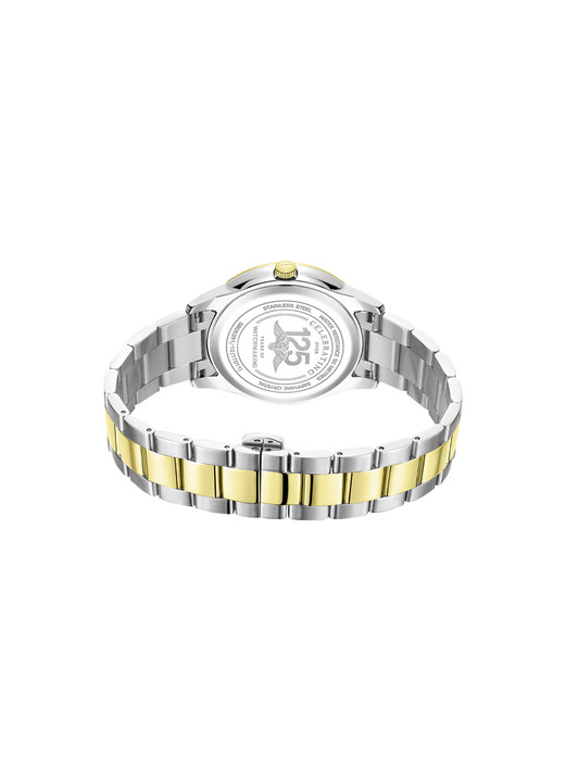 Quartzuhren - Rotary Quartz-Herrenuhr in Bicolor, in Farbe  Ansicht 6