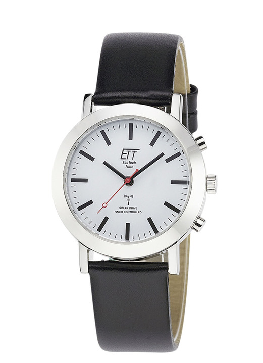 Funkuhren/Solaruhren - ETT  Professional Funk-Solar-Partneruhren, in Farbe , in Ausführung Herrenuhr Ansicht 6