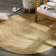 Modern - Pflegeleichte Brücken und Teppiche aus 100% Jute – Farbe NATUR – Ansicht 9 Modern - Pflegeleichte Brücken und Teppiche aus 100% Jute, in Größe 101 (Brücke 40x60 cm) bis 308 (Teppich rund ø 200 cm), in Farbe NATUR – Farbe NATUR – Ansicht 9