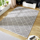 Modern - Moderne Brücken und Teppiche aus 100% Baumwolle – Farbe GRAU – Ansicht 1 Modern - Moderne Brücken und Teppiche aus 100% Baumwolle, in Größe 113 (Brücke, 70x140 cm) bis 256 (Teppich, 170x240 cm), in Farbe BRAUN – Farbe GRAU – Ansicht 1