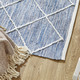 Modern - Moderne Brücken und Teppiche aus 100% Baumwolle – Farbe BLAU – Ansicht 2 Modern - Moderne Brücken und Teppiche aus 100% Baumwolle, in Größe 113 (Brücke, 70x140 cm) bis 256 (Teppich, 170x240 cm), in Farbe BRAUN – Farbe BLAU – Ansicht 2