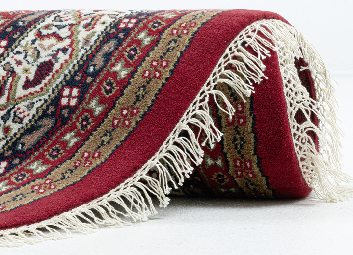 Teppiche - Klassischer Orientteppich aus Indien, in Größe 101 (Brücke, 40x60 cm) bis 306 (Teppich rund, ø 250 cm), in Farbe CAMEL Ansicht 9