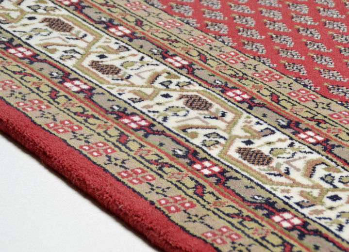 Teppiche - Klassischer Orientteppich aus Indien, in Größe 101 (Brücke, 40x60 cm) bis 306 (Teppich rund, ø 250 cm), in Farbe CAMEL Ansicht 6