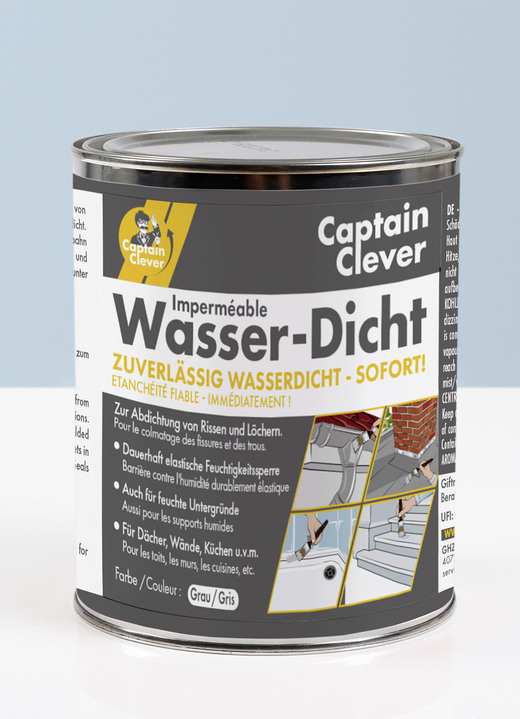 Gartenpflege - Captain Clever Wasserdicht dauerelastische Dichtungsmasse, in Farbe GRAU Ansicht 2