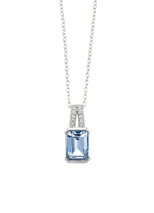 Anhänger - Strahlende Eleganz: Anhänger mit Ankerkette, in Farbe  Ansicht 2