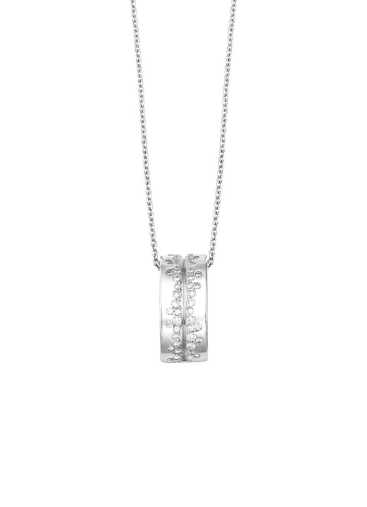 Schmuck & Uhren - Klassischer Anhänger mit synth. Zirkonia, in Farbe  Ansicht 2