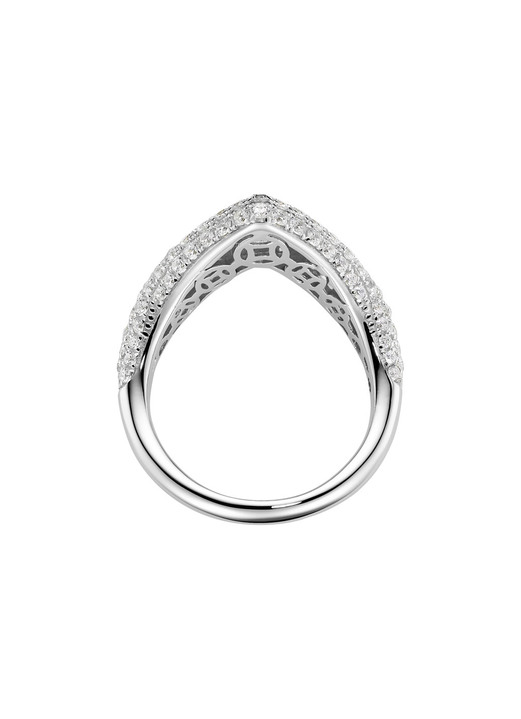 Ringe - Damenring mit Zirkonia Ansicht 4 Ringe - Damenring mit Zirkonia, in Größe 160 bis 190, in Farbe  Ansicht 4