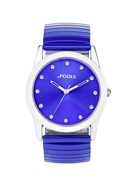 Quartzuhren - Quartz-Damenuhr, in Farbe  Ansicht 2