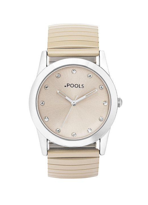 Quartzuhren - Quartz-Damenuhr, in Farbe  Ansicht 2