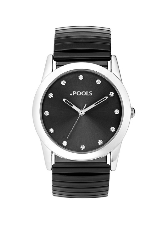 Quartzuhren - Quartz-Damenuhr, in Farbe  Ansicht 2