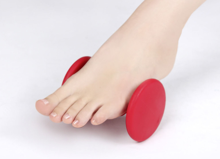 Massage - Vital Comfort Faszien-Fußroller Ansicht 4 Massage - Vital Comfort Faszien-Fußroller, in Farbe ROT Ansicht 4