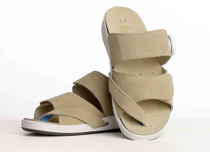 Sandaletten & Pantoletten - Therapie-Sandale Hallux valgus, in Größe 036 bis 043, in Farbe SAND Ansicht 2
