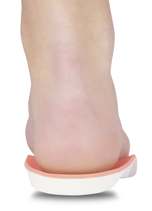 Schuhe & Einlagen - Fersenentlastungspolster, in Größe 001 bis 006, in Farbe LACHS-WEISS Ansicht 3