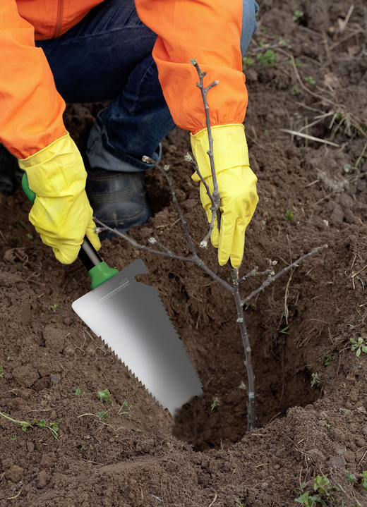 Gartenpflege - Mehrzweck-Schaufel Root Digger, in Farbe GRAU-GRÜN-SCHWARZ Ansicht 4