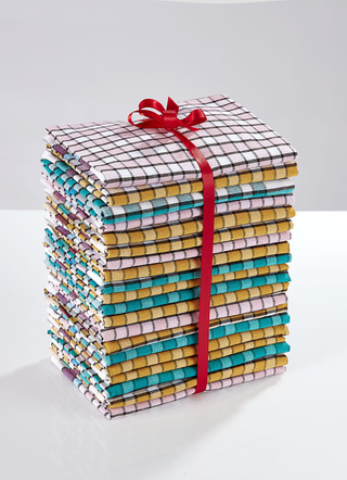 Geschirrtücher mit hohem Baumwollanteil, 20-teilig