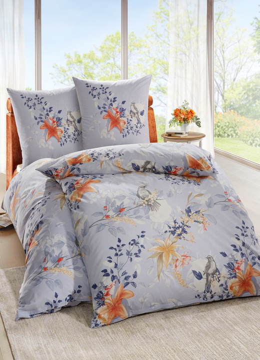 Bettwäschegarnituren - Renforcé-Bettwäsche-Garnitur von Dobnig, in Größe 111 (40/80 cm + 135/200 cm) bis 412 (4-teiliges Sparset, 2x 80/80 + 2x 135/200 cm), in Farbe VANILLE Ansicht 3